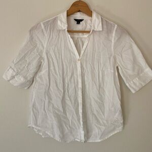 J Crew 100% Cotton Button Down Shirt